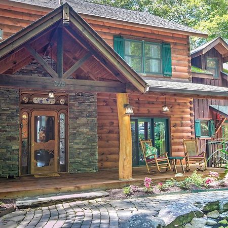 Lazy Bear Lodge Valle Crucis Kültér fotó