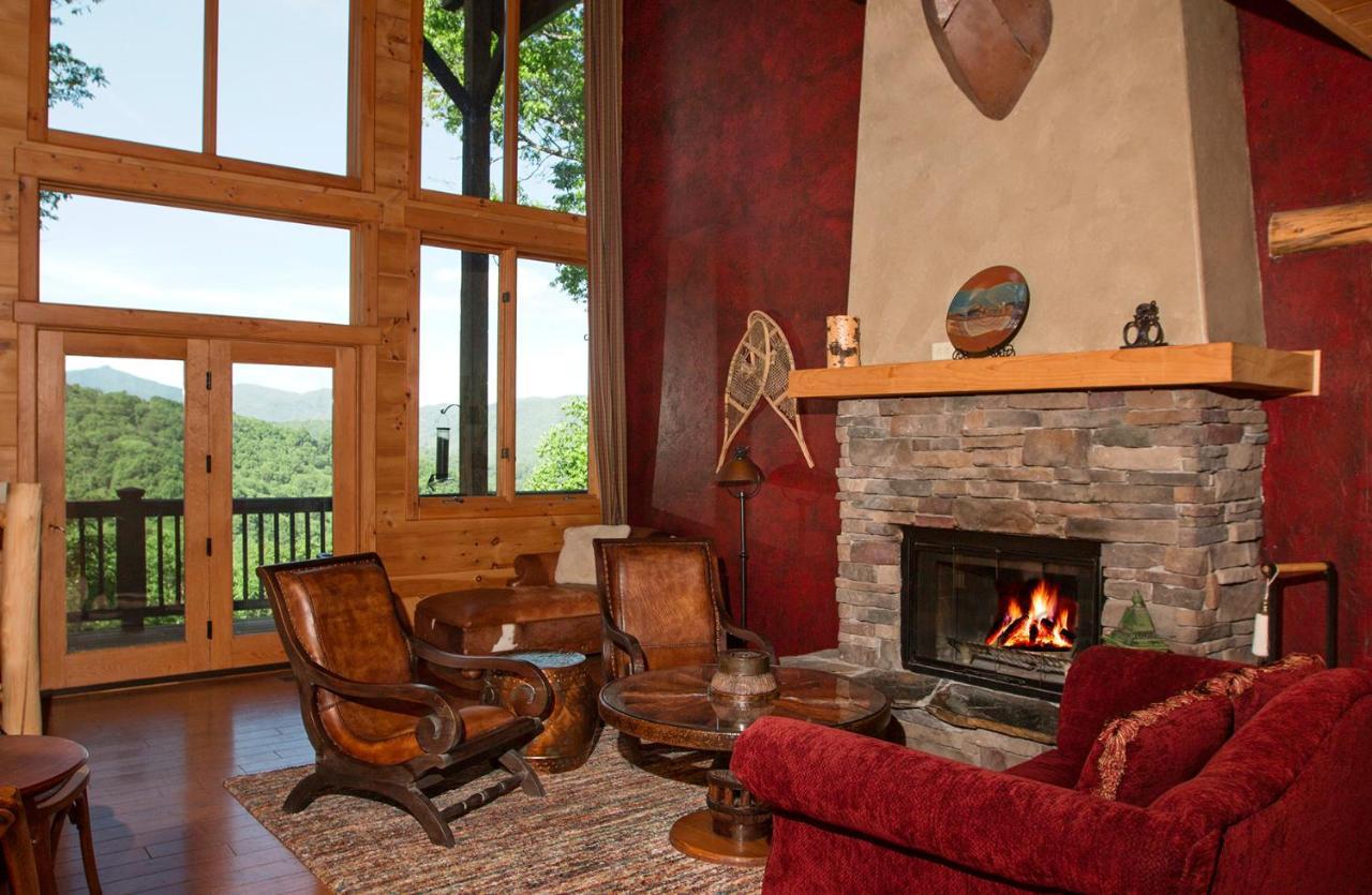Lazy Bear Lodge Valle Crucis Kültér fotó