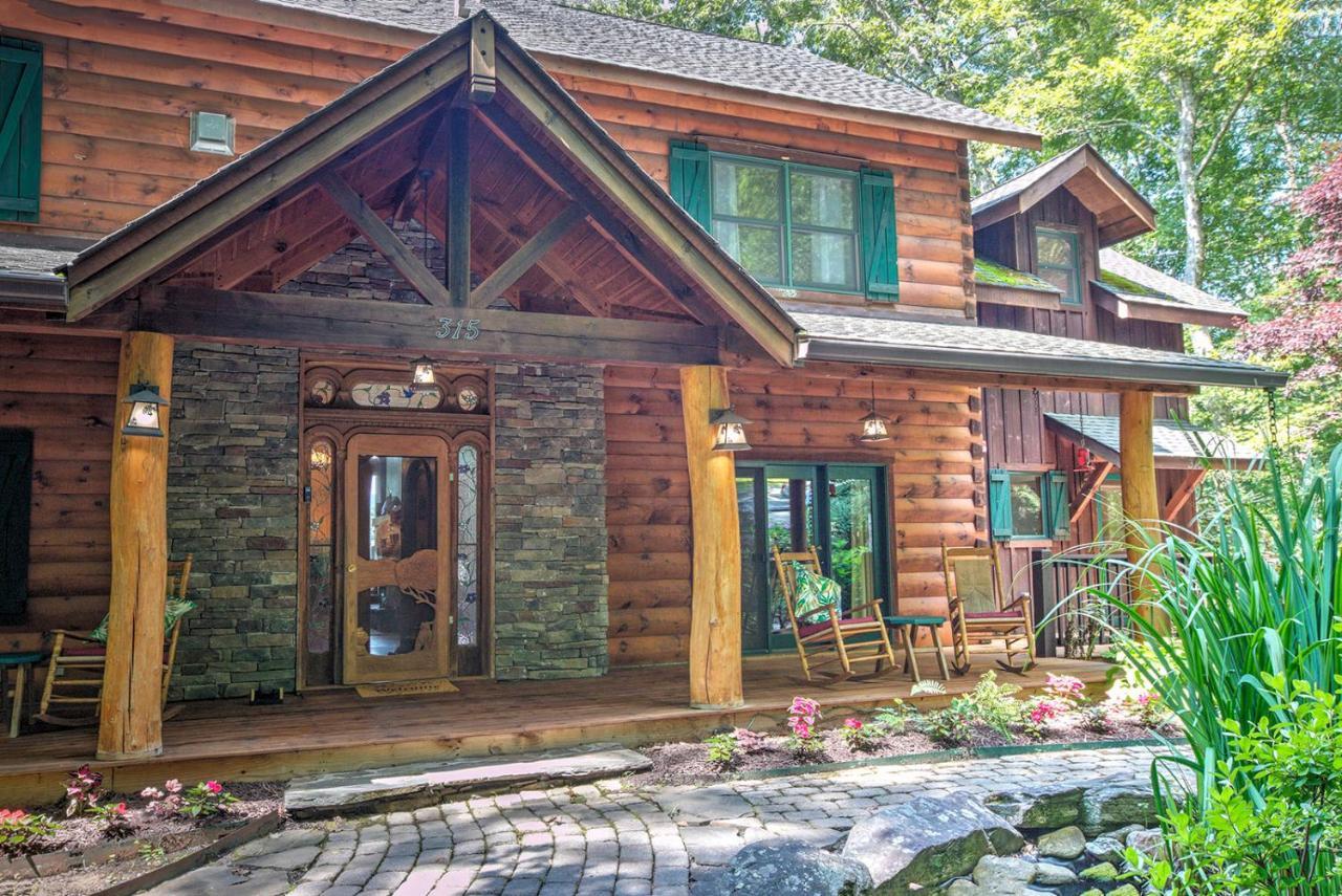 Lazy Bear Lodge Valle Crucis Kültér fotó