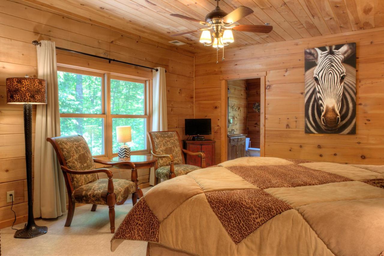 Lazy Bear Lodge Valle Crucis Kültér fotó